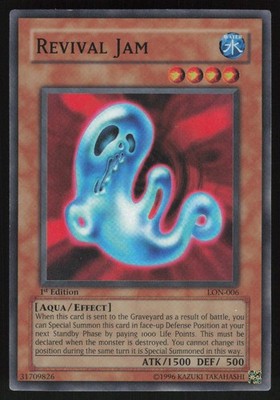 Revival Jam LON-006 Labyrinth of Nightmare 1st Edition Super Rare YU-GI-OH