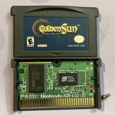 Golden Sun: The Lost Age Gameboy Advance GBA Cartridge, Tested Working Authentic