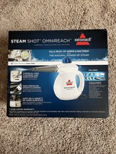 NEW - Bissell Steam Shot OmniReach Handheld Steam Cleaner Sanitizer 4171F