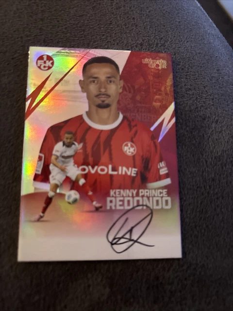 Ultimate Dropz 1. FC Kaiserslautern Kenny Prince Redondo 10/14 Auto 🔥