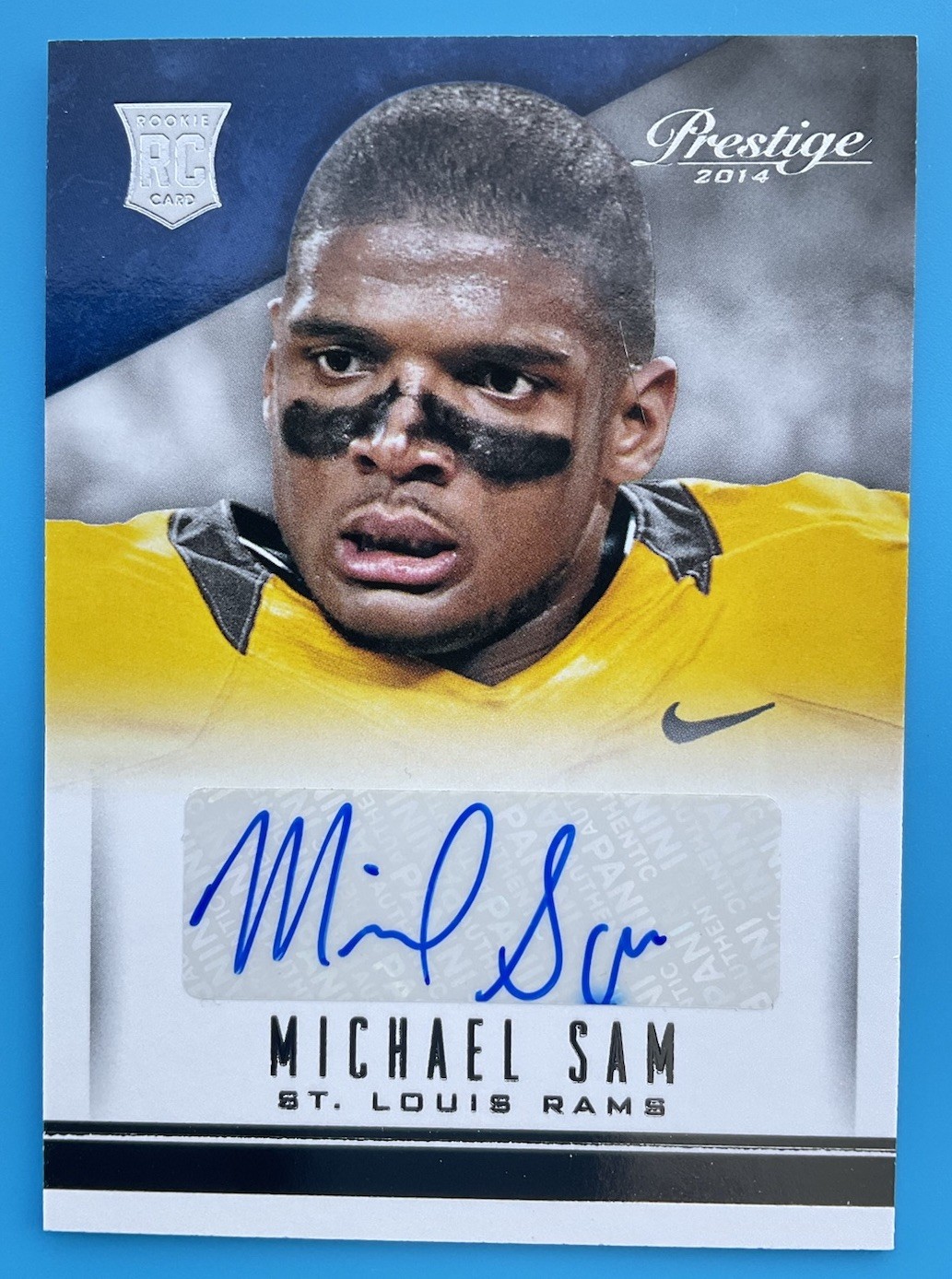 Michael Sam Panini Prestige #272 Autograph