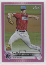 2022 Topps Chrome Pink Refractor Trevor Rogers #15 00jz