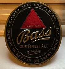 Bass Beer Pump Clip  Vintage 1990's Our Finest Ale NEW  inc fixings Man Cave Pub
