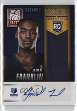 2013 Elite Rookie Essentials Materials Signatures /599 Jamaal Franklin Auto 8cl