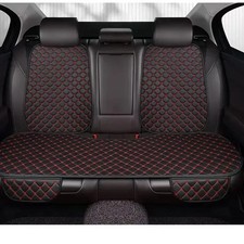 Universal Leather Car Seat Protector Cover Front Rear Cushion Pad Mat Interior