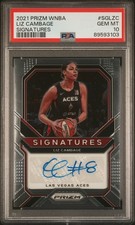 2021 Panini Prizm WNBA Liz Cambage Signatures Auto - PSA 10