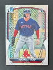 2023 Bowman - Chrome Prospects Roman Anthony #BCP-71 Mojo Refractor (RC)