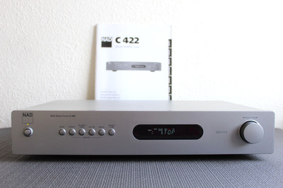 NAD C 422 - hochwertiger RDS Tuner  -  Ausführung in silber,  mit BDA!