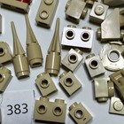 Lego 300 Tan Small Bricks Plates Friends Girls Princess Modified Accessories 383 — photo 9
