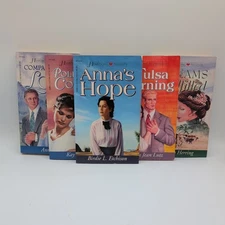 Heartsong Presents Contemporary Series Lot 5 Paperback Books HS-15