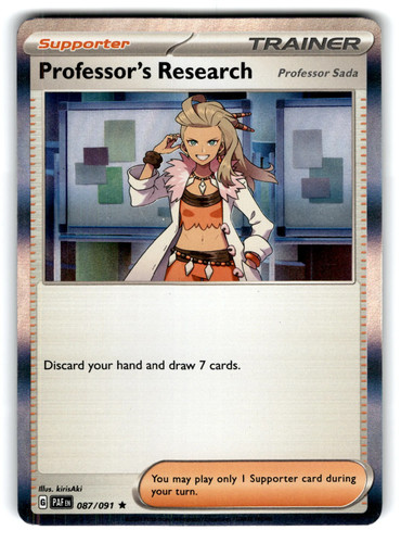 2024 Pokemon Professor's Research (Professor Sada) #87/91