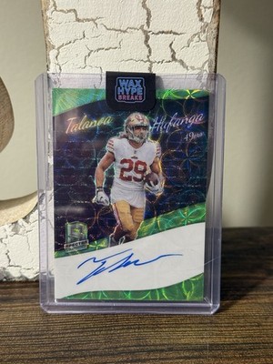 2023 Panini Spectra Talanoa Hufanga Specture Auto Prizm /35 #RA-IGO 49ers