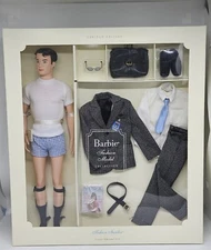 Mattle 2002 Barbie Fashion Insider Ken Doll Gift Set / Genuine Silkstone Body LE