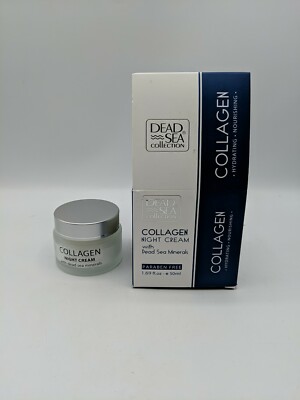 Dead Sea Collection collagen night cream with Dead Sea Minerals