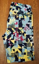 NWT LULAROE TC LEGGINGS MULTI COLOR FLORAL ABSTRACT