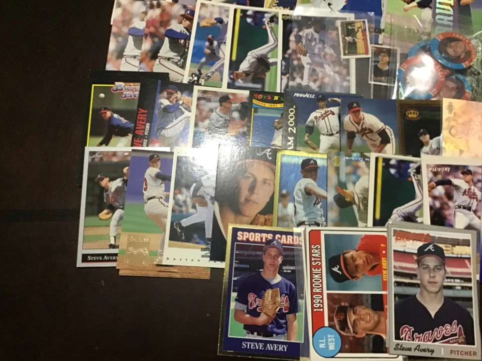 STEVE AVERY Oddball Insert & Regular issue Baseball BRAVES YOU CHOOSE - Image 2 of 4