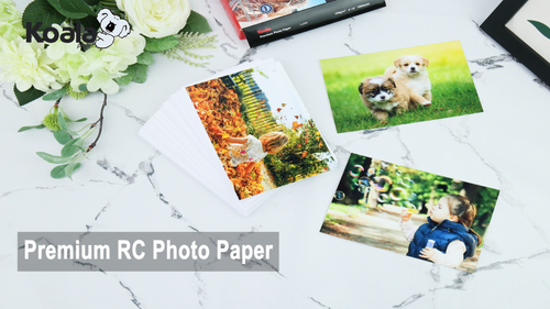 Koala Ultra Premium Satin Photo Paper 8.5x11 72lb 100 Ct Inkjet Printer Epson HP - Video 1 of 1