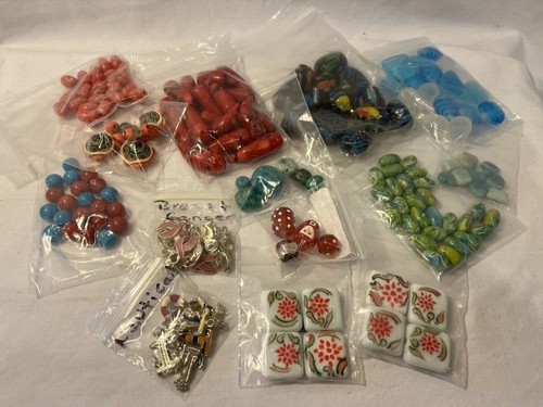 Colorful Beads Jewelry Crafts Lot of 14 Packages SEE All Photos
