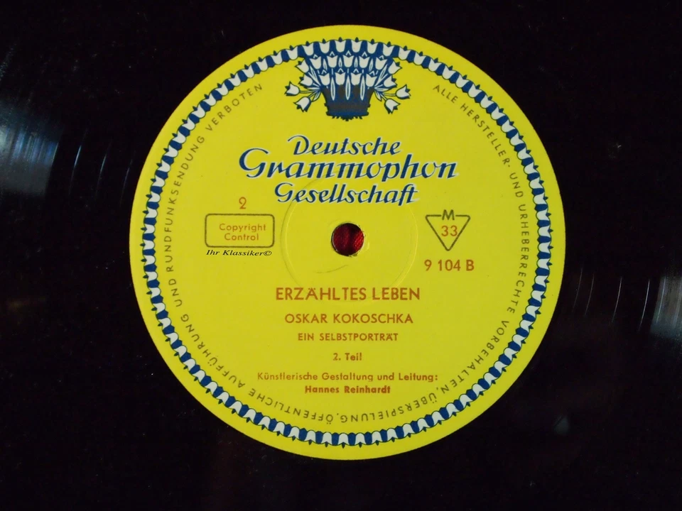 OSKAR KOKOSCHKA IM JAHRE 1961 ERZÄHLTES LEBEN EIN SELBSTPORTÄT INKL. BILDBAND LP - Bild 2 von 4