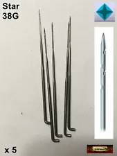 M00760x5 MOREZMORE 5 Felting Needles 38G MEDIUM STAR for Dry Needle Felting