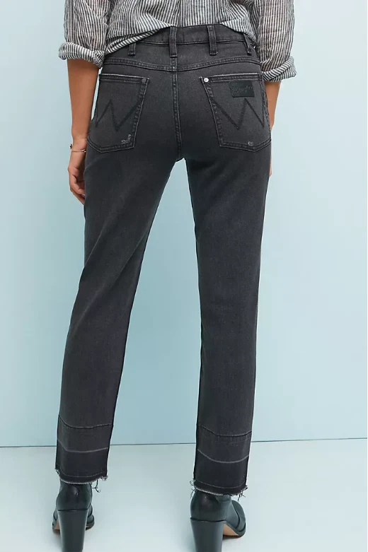 Wrangler heritage crop best sale jeans