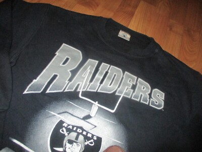 トップス 90s RALDERS \"Crew neck sweat\" Size XL Vintage 90s Los Angeles Raiders Big Graphic Crewneck