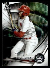 2022 Bowman Platinum #TOP-75 Ryan Holgate Ice Foilboard Card Cardinals