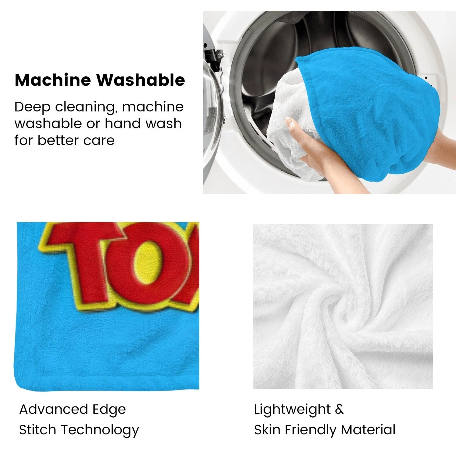 Tom and Jerry Cartoon Blanket Soft Flannel Blanket Birthday Gift for Kids