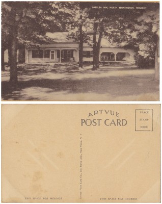 North Bennington, Vermont - Overlea Inn -