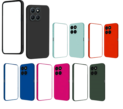 Custodia Per Honor X8A Fiori Per Ragazze | Cover TPU Sottile E Morbida, Antiurto E Trasparente Con Motivo Floreale - 2
