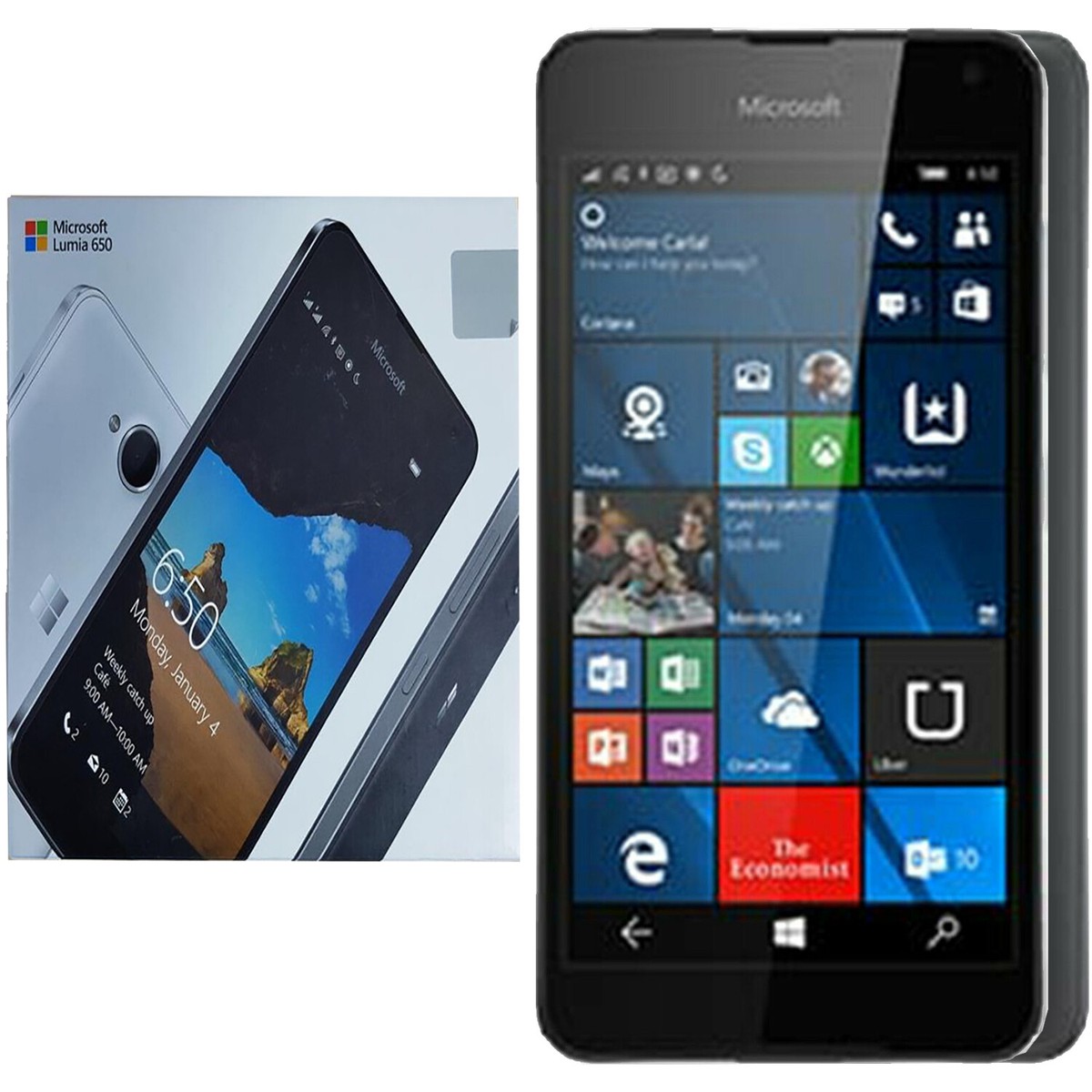 BNIB Microsoft Lumia 650 RM-1152 Single-SIM Black 16GB Factory Unlocked 4G  GSM | eBay