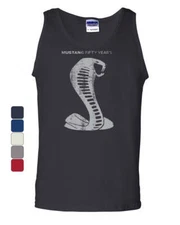 Ford Mustang Cobra 50 Years  Tank Top American Muscle Car Shelby