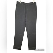 Plaid and Plain Men s Pants - Size 32x32 -Heather Grey - NWT