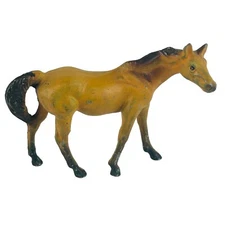 Vintage 70’s Durham Industries Miniature Horse DOLLHOUSE Cast Metal HONG KONG