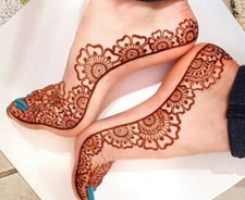 6 Pack Kaveri Natural Mehndi Henna Cones