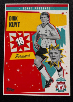 Topps Liverpool FC Team Set Dirk Kuyt Legend #29