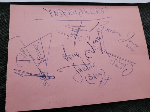 Beatles/Jackie Lomax The Undertakers Autographs - Picture 2 of 3
