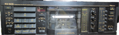 Nakamichi RX-505 3 discrete head best auto reverse flip cassette