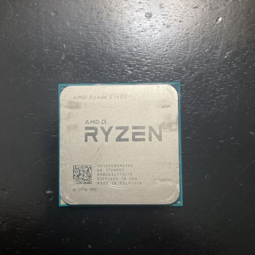Ryzen 5 1600 AM4 6-Core/12-Thread 3.2-3.6Ghz 65W *Read description*