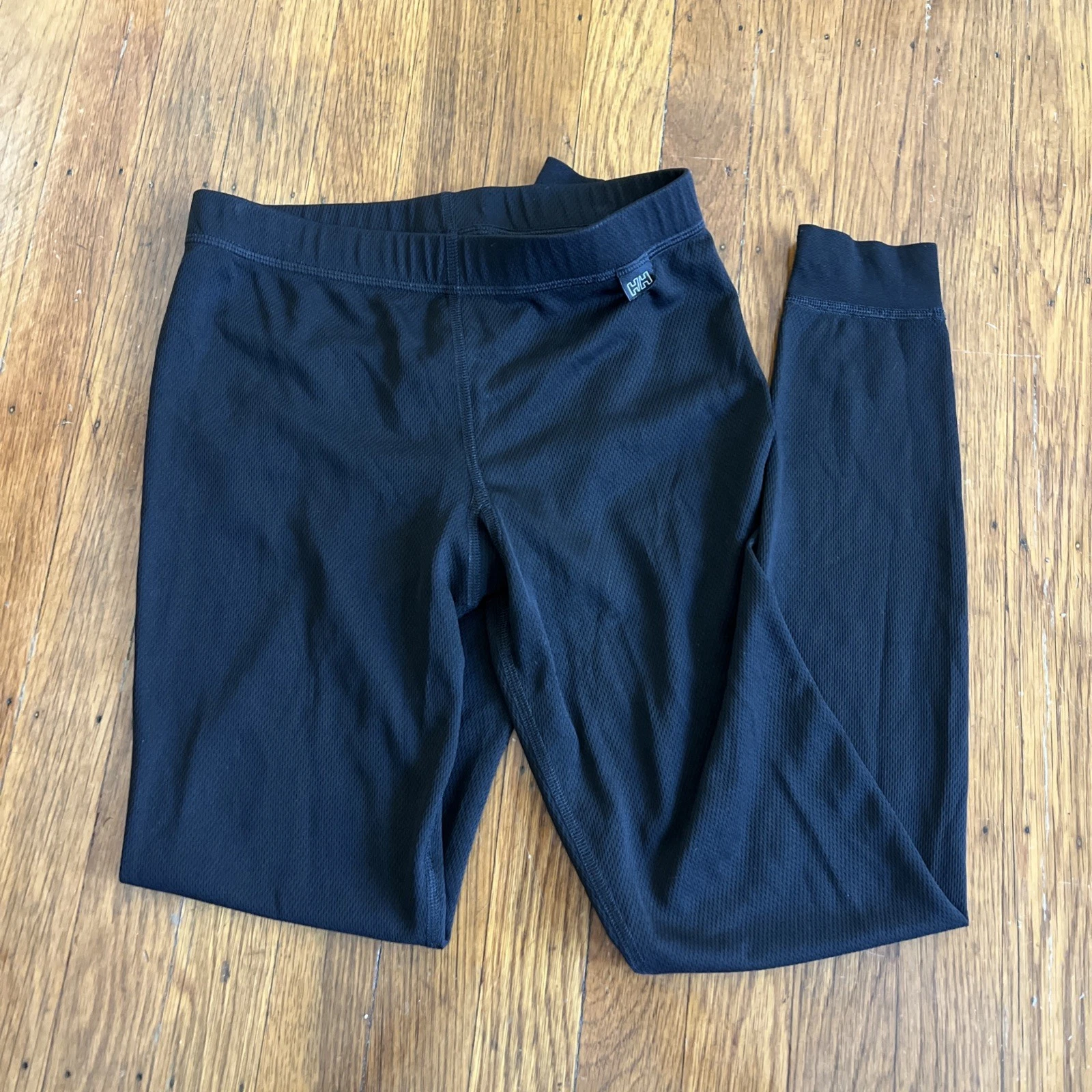 Helly Hansen Women's S Small Black Dry Pant Base Layer Knit Bottom