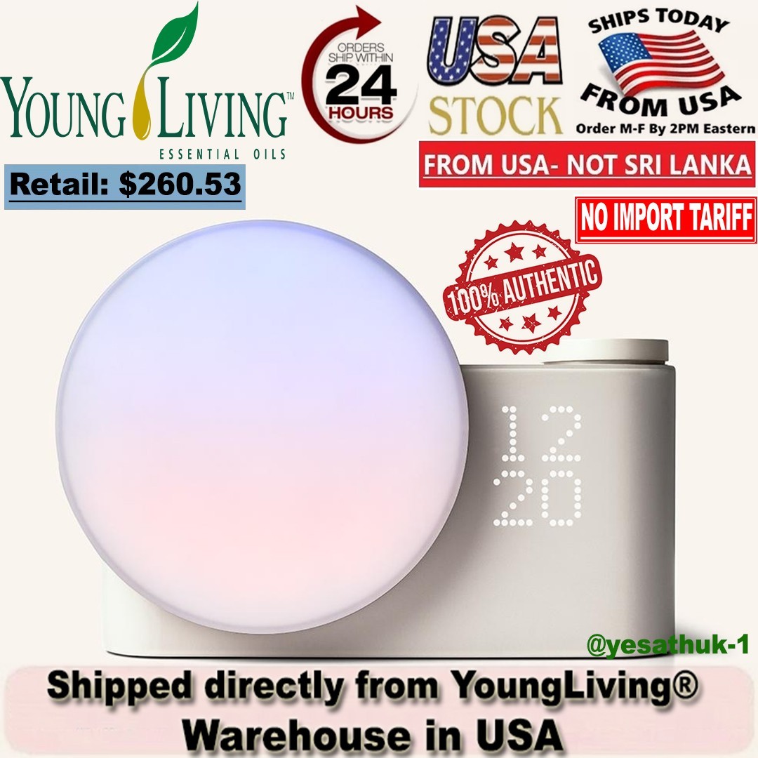 Young Living AromaConnect Wake Up Light Diffuser - New in Box/Sealed ❗US Seller❗-image