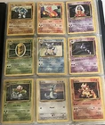 Vintage Pokémon 81 Card Base & Jungle Set lot, Heavily Played & Played Condition
