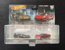 2023 Hot Wheels Premium Car Culture 2 Pack McLAREN SENNA /McLaren 720S 