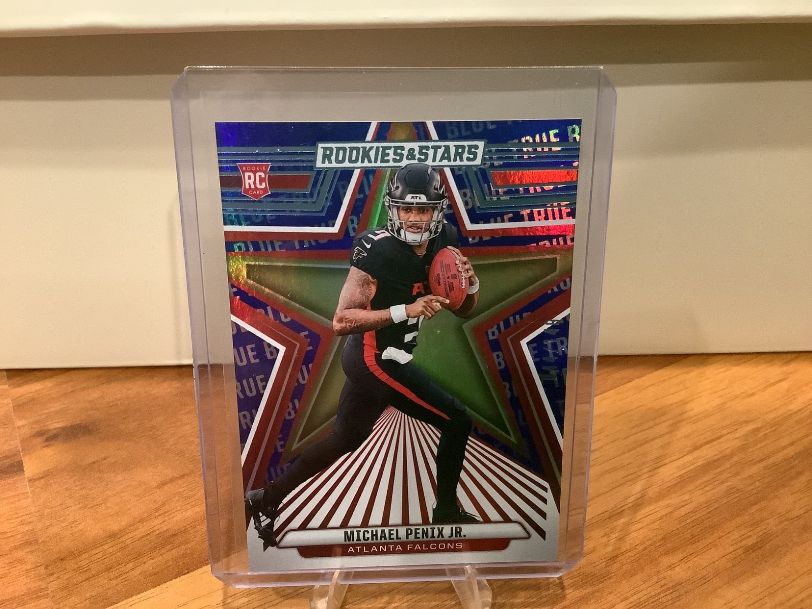 2024 Panini Rookies & Stars - Rookies Michael Penix Jr. #179 True Blue /149 (RC)