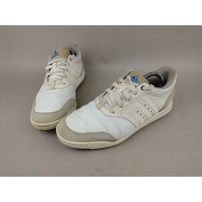 Adidas Adicross III Golf Shoes Mens 9 White Grey Blue Spikeless Q46900 2013