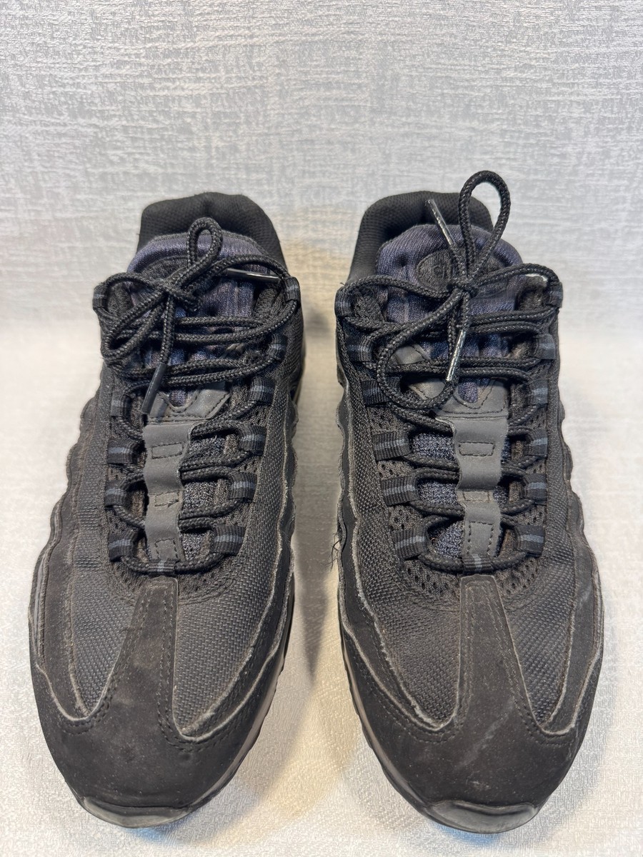 Nike Air Max 95 Triple Black Sneakers Mens Casual Comfort Shoes