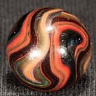 Sammy's REBEL GECKOa OXBLOOD Swirl Marble 5/8"- Mint Hawkeyespicks sg — photo 3