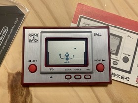 Game & Watch Ball BALL Handheld Game Nintendo Collectible Full Set New!!