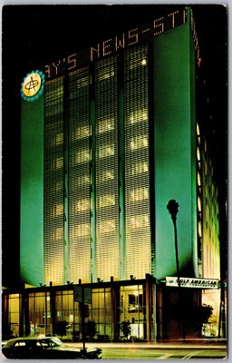 Vintage Postcard Gulf American Building Biscayne Blvd Miami Miami, FL 1960s