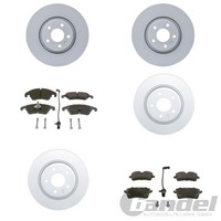 Bosch Bremsscheiben + BelÄGe Vorne + Hinten Passend FüR Audi A6 C7 4G + A7 4G